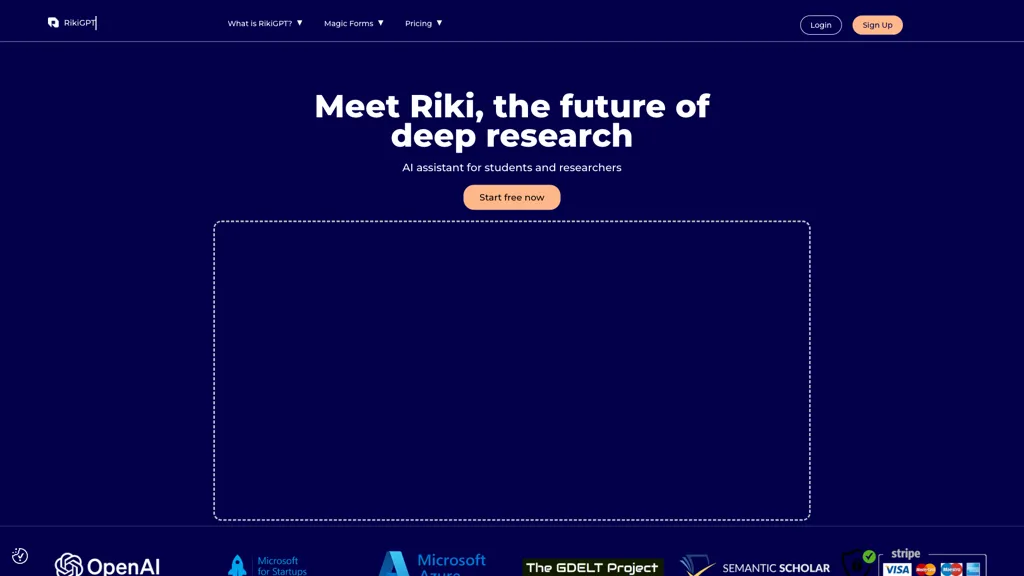 RikiGPT website