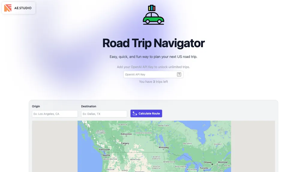 Road Trip Navigator Top AI tools