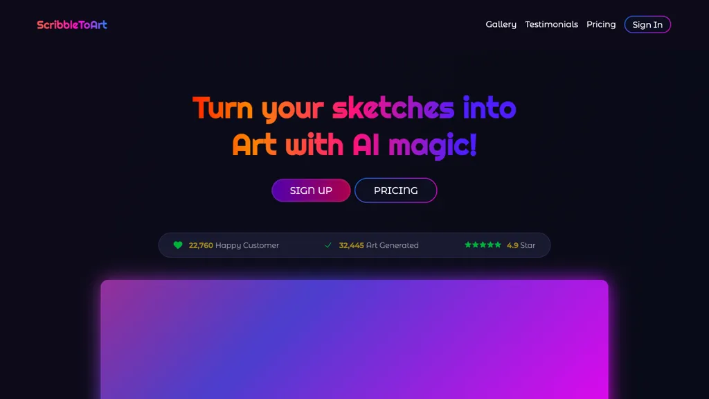 Scribble To Art Top AI tools