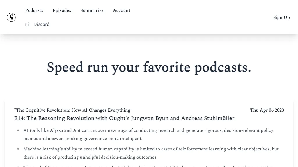 Podchat Top AI tools