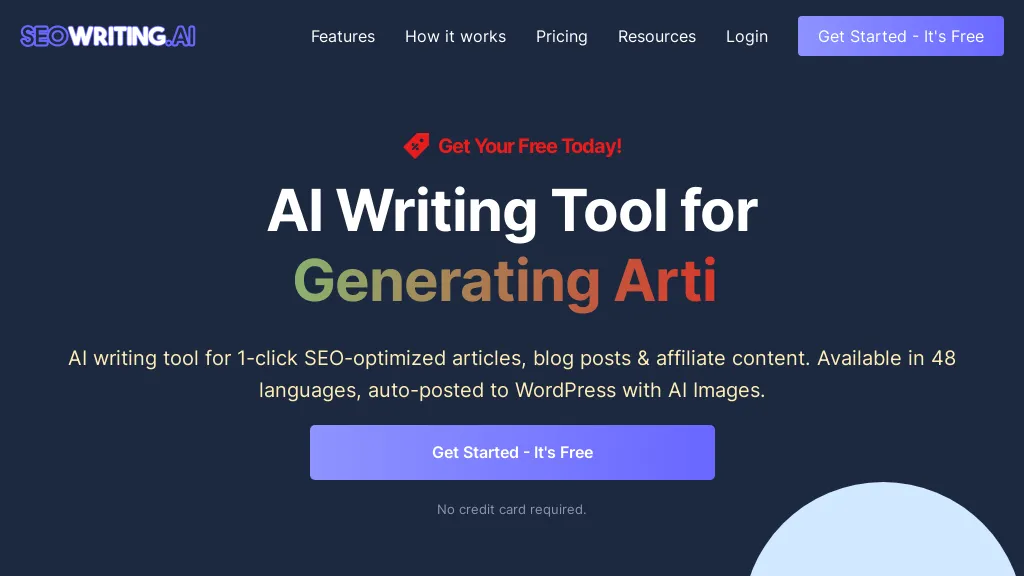 SEO Content AI Top AI tools