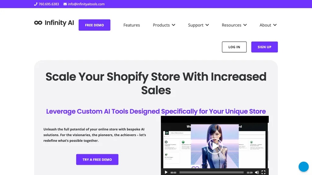 Shopifinity Engine™ Top AI tools