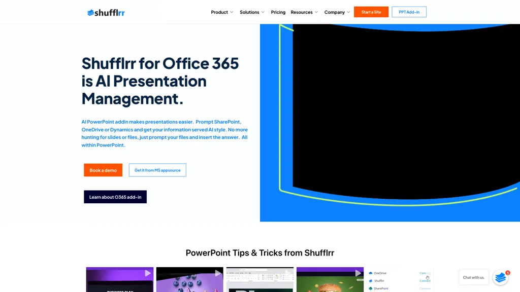 shufflrr.com website