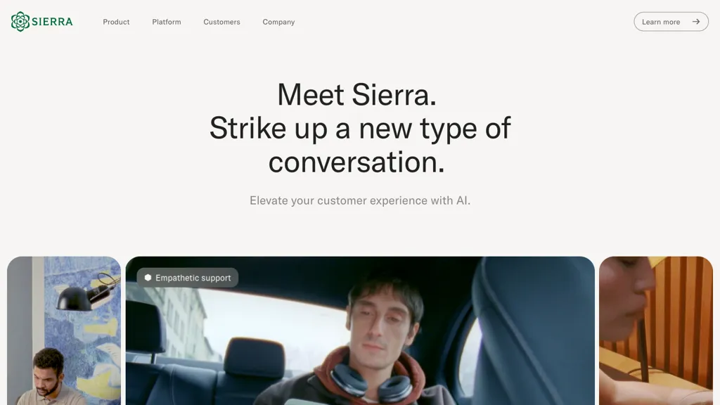 Sierra Top AI tools