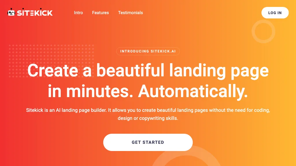 Landing Page Generator Top AI tools