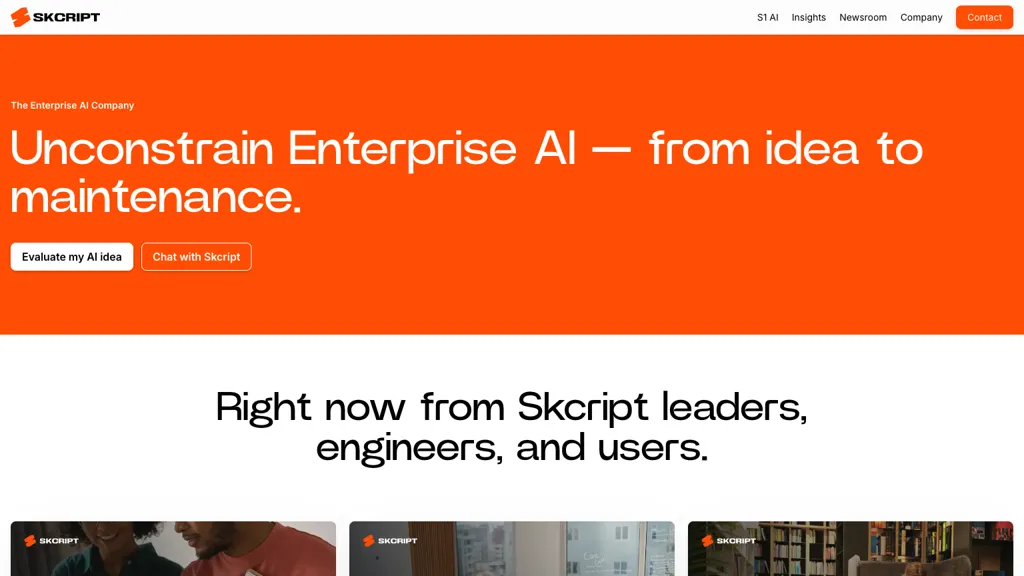 skcript.com Top AI tools