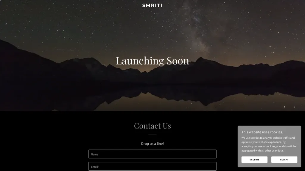 Smriti.co website