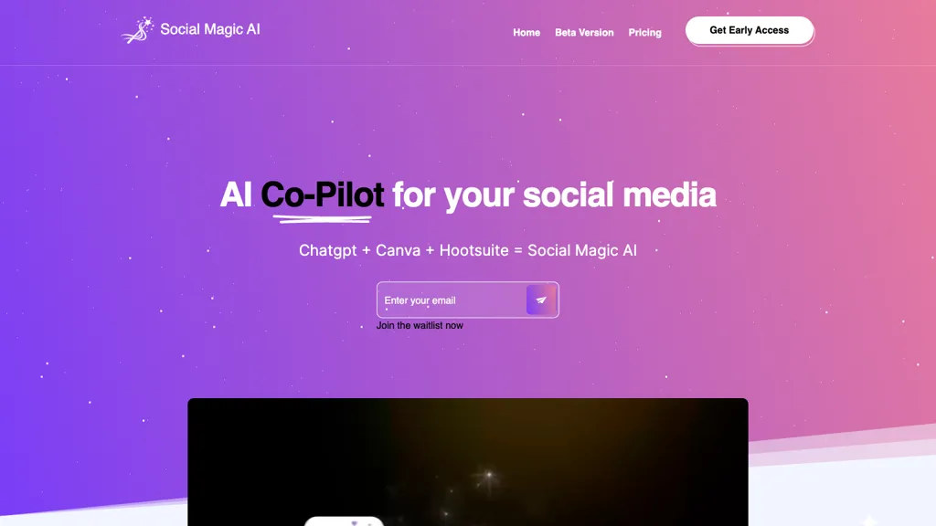 Social Magic AI Top AI tools