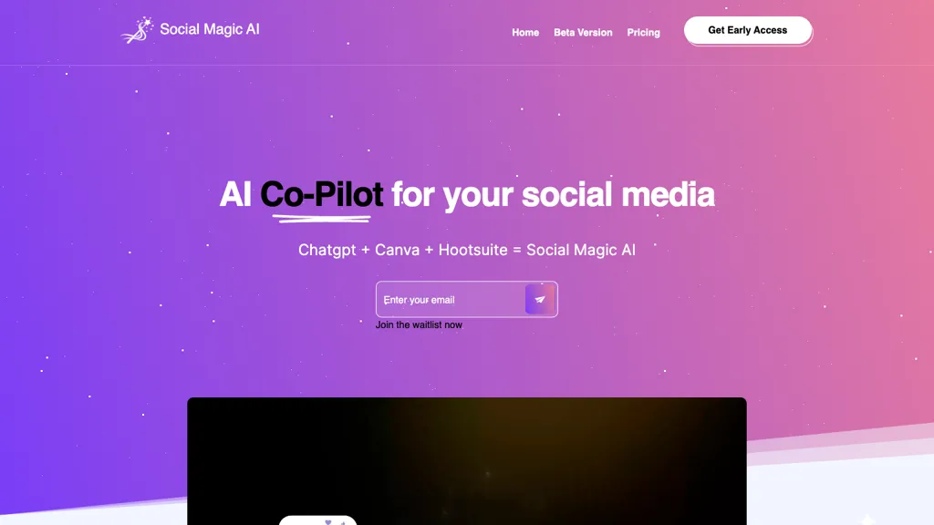 Social Glimp Top AI tools