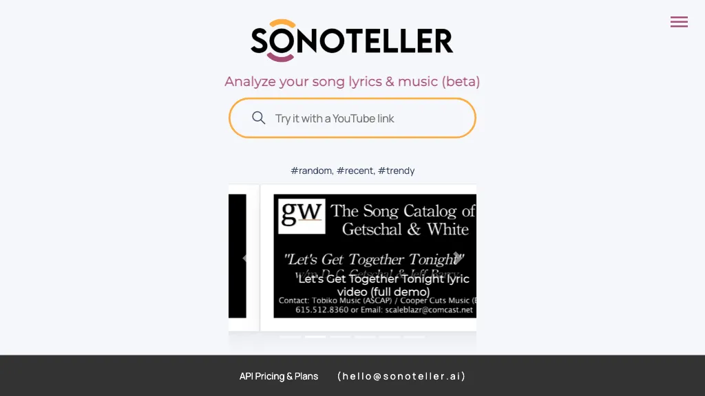 songmeaning.ai Top AI tools