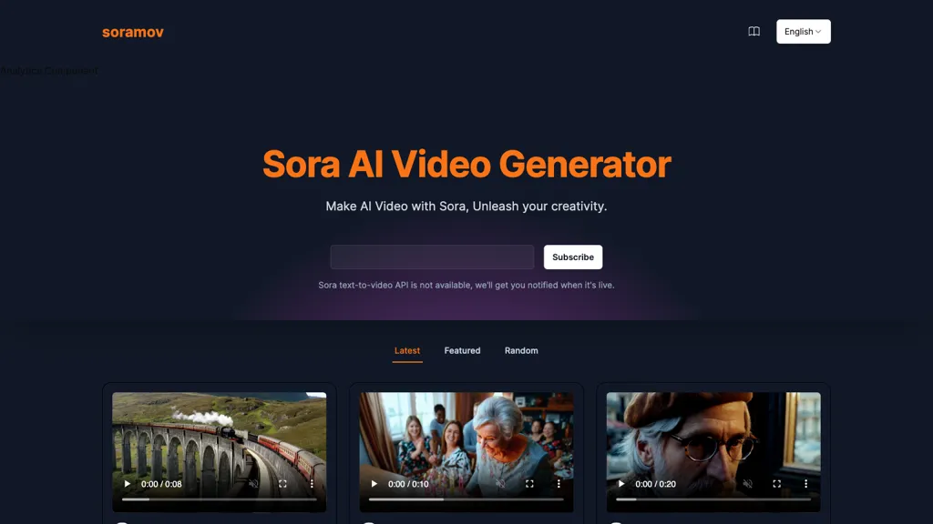 Sora Video AI Top AI tools