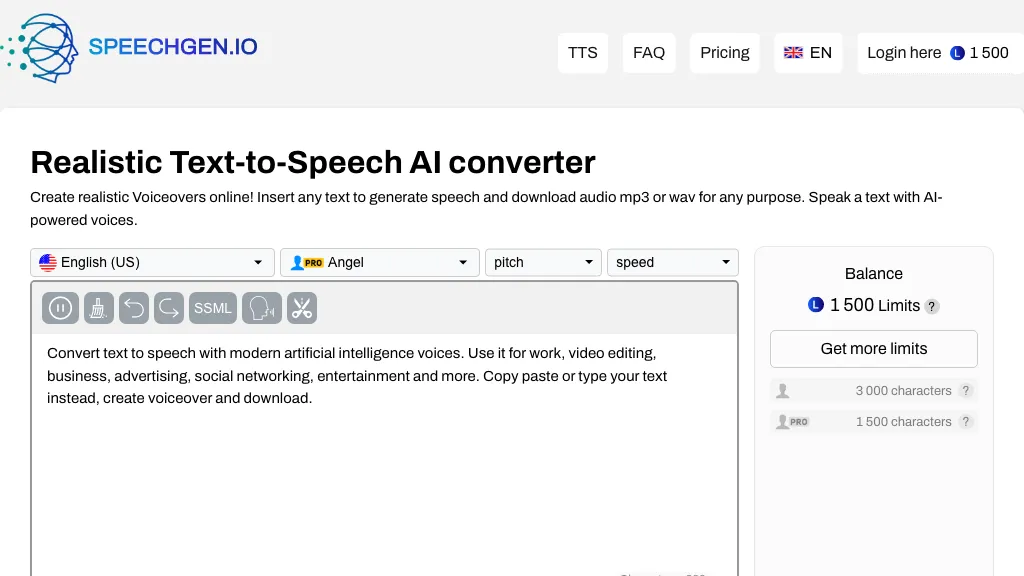 Big Speak Top AI tools