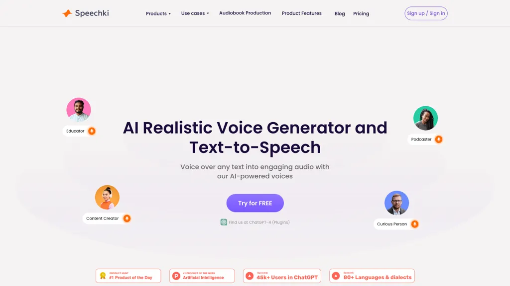 SpeakPerfect Top AI tools