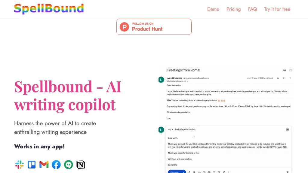 Spellbound Top AI tools