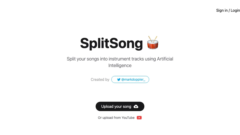 SplitSong Top AI tools