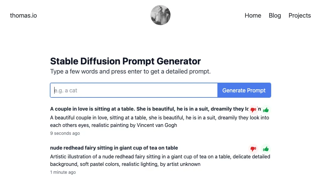 Stable Diffusion Prompt Generator Top AI tools