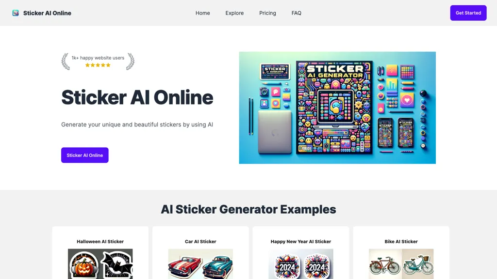 Sticker AI Online Top AI tools