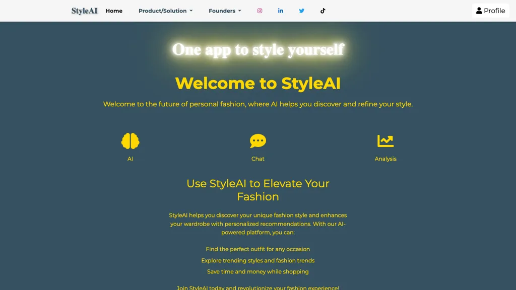 StyleAI Top AI tools