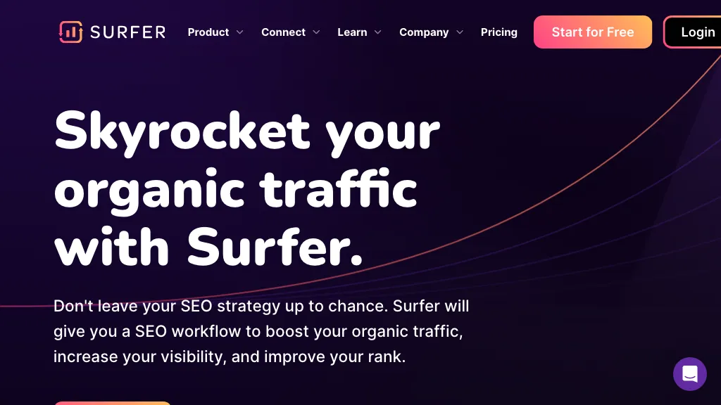 Surfer - Skyrocket your organic traffic