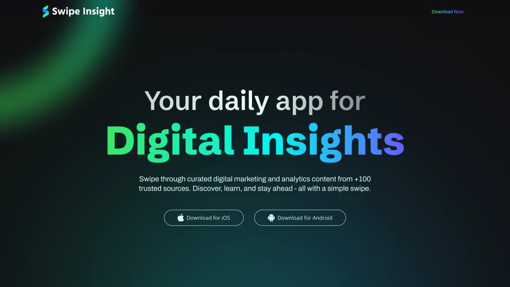 Swipe Insight Top AI tools
