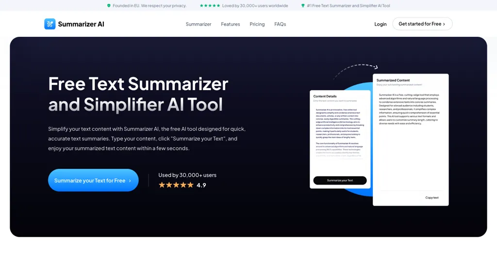 Note Summarizer Top AI tools