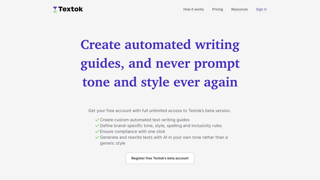 Textok Top AI tools