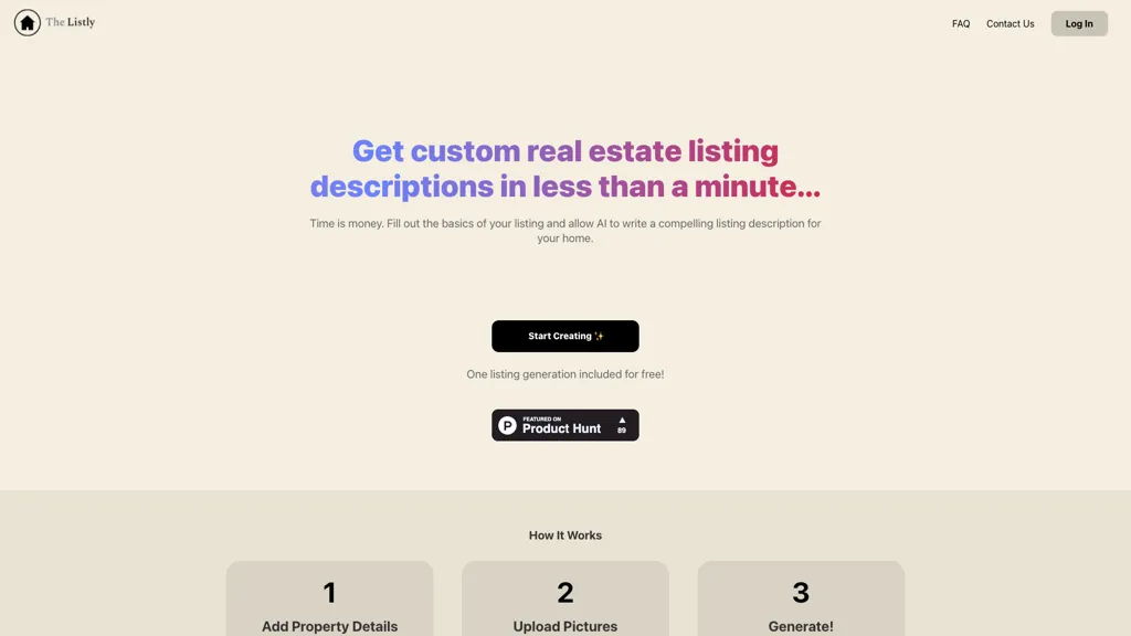 The Lastly website