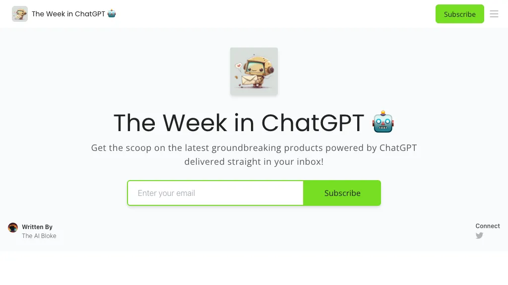 The Week in ChatGPT 🤖