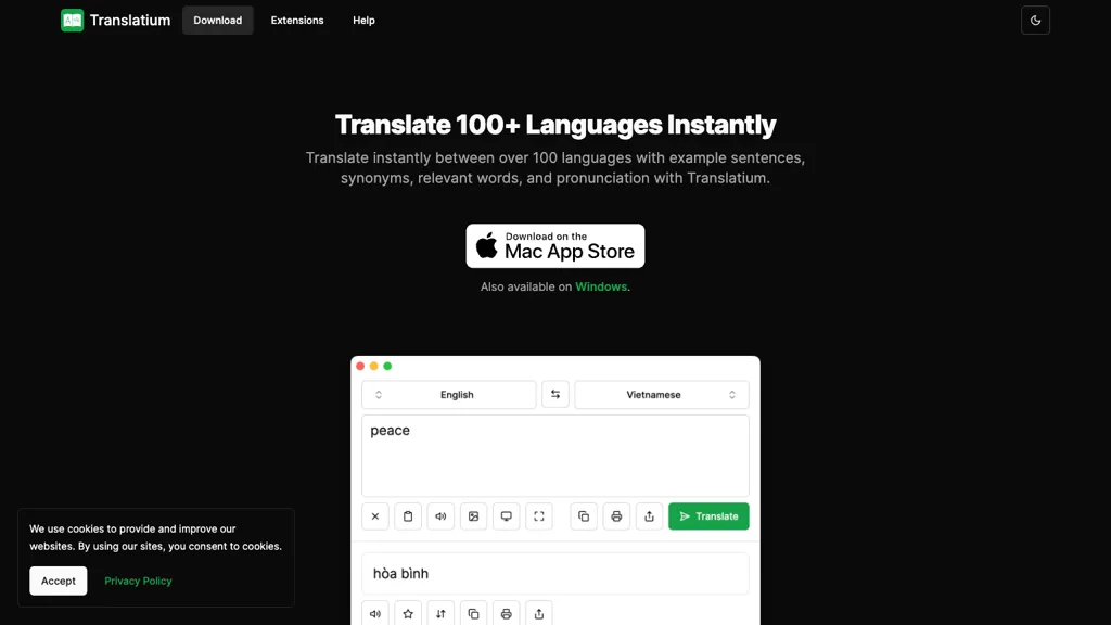 translatium.app Top AI tools