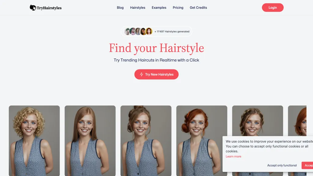TryHairstyle Top AI tools