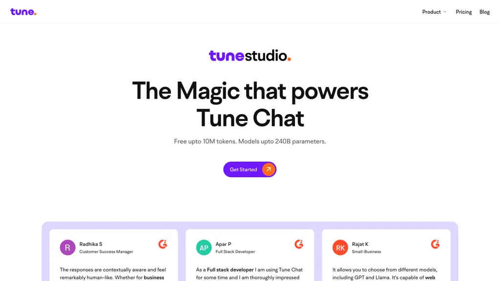 Tune Studio Top AI tools