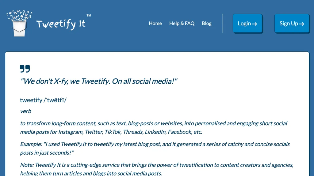 Tweetify It Top AI tools