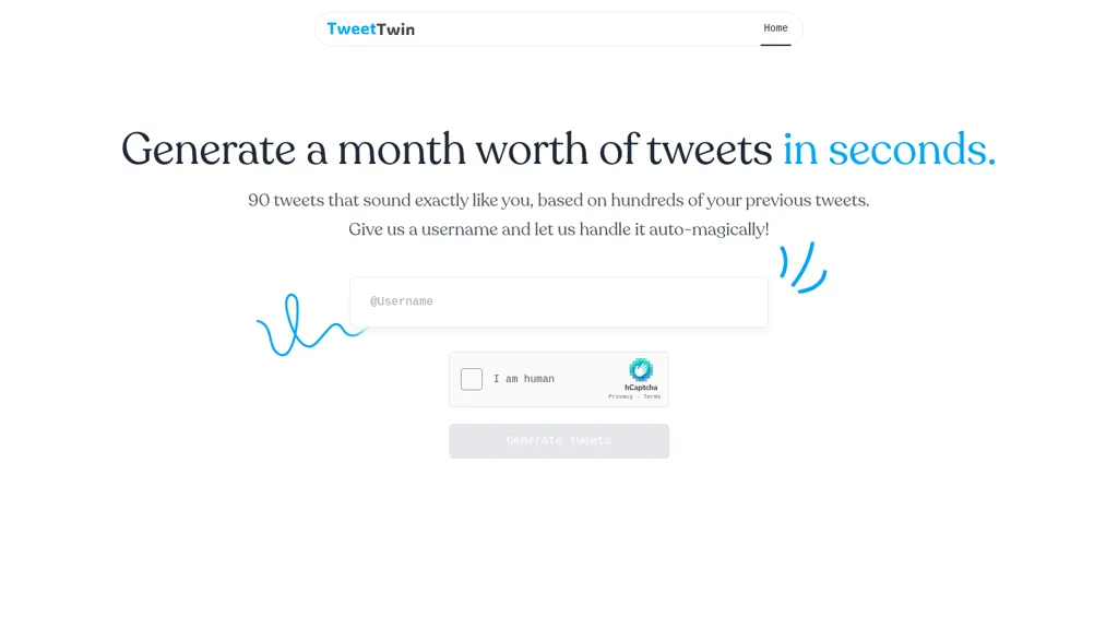 TweetTwin website