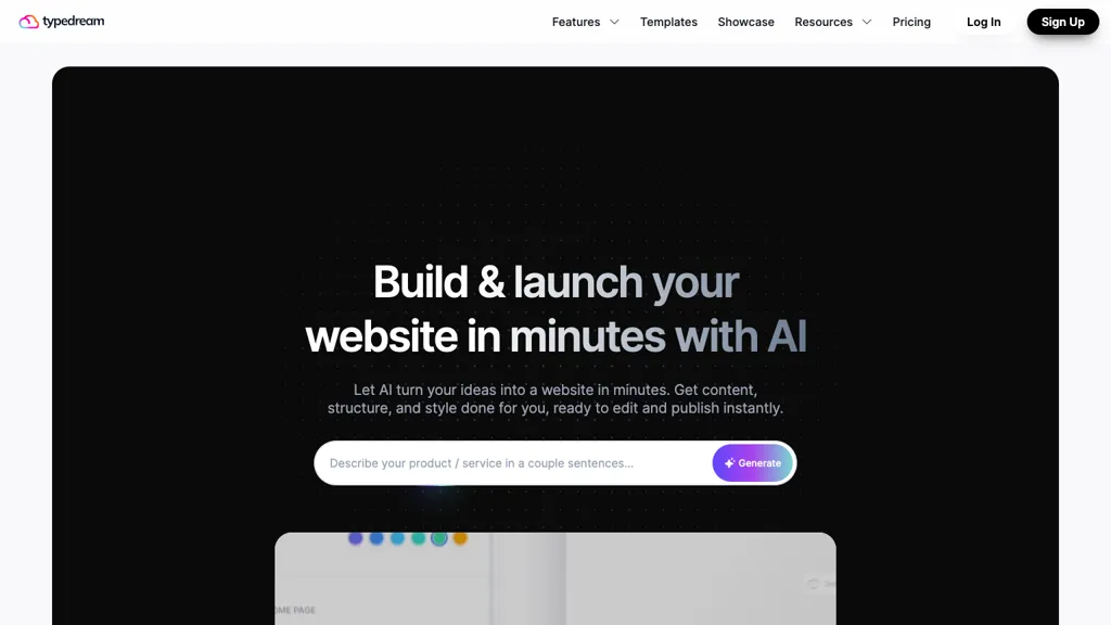 DIY AI Website Builder Top AI tools