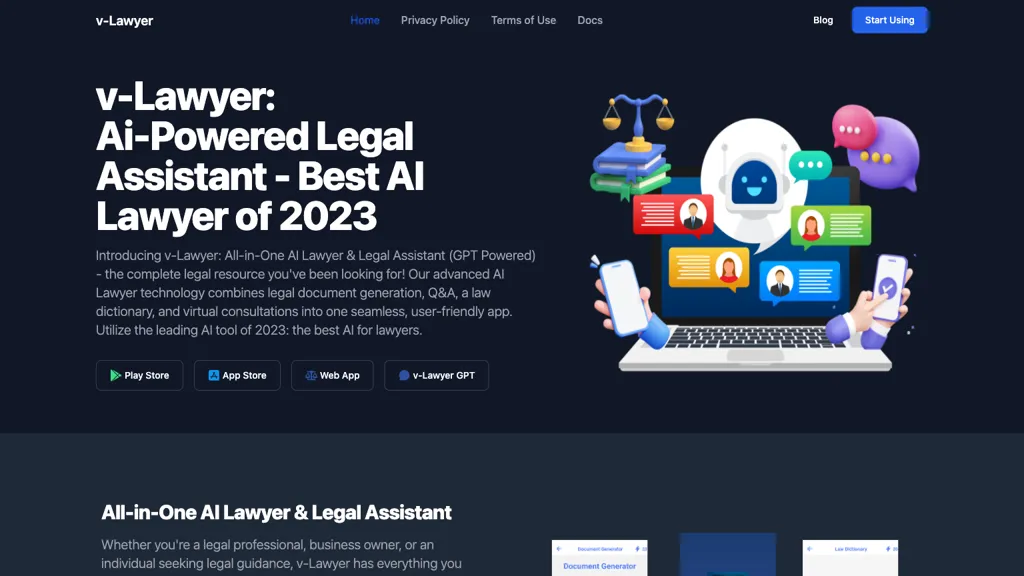 Legal Assist AI Top AI tools