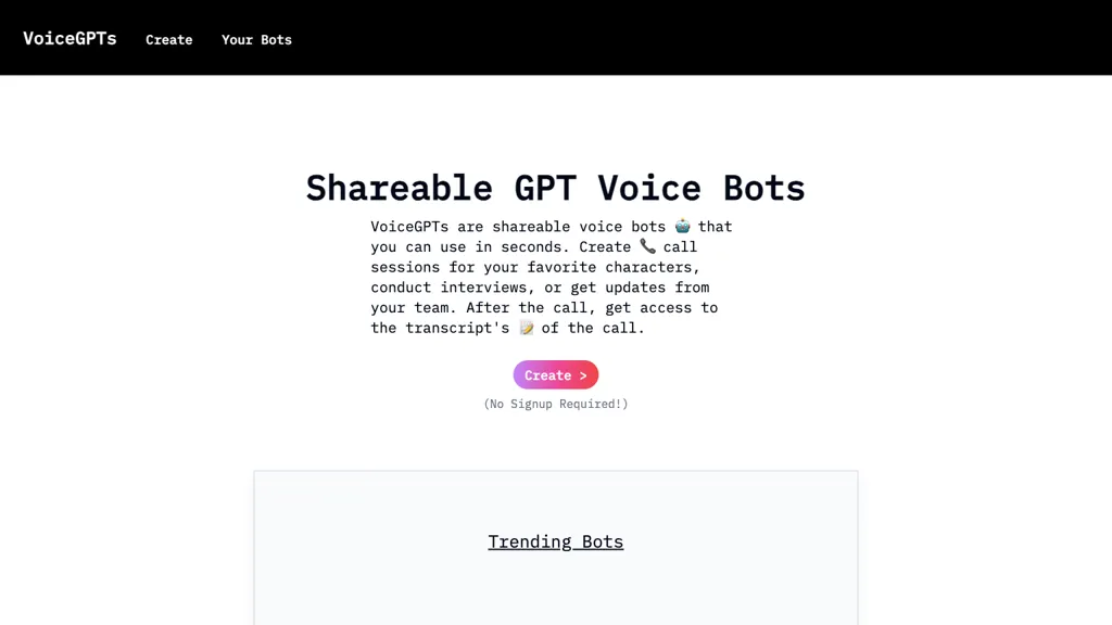 VoiceGPT Top AI tools
