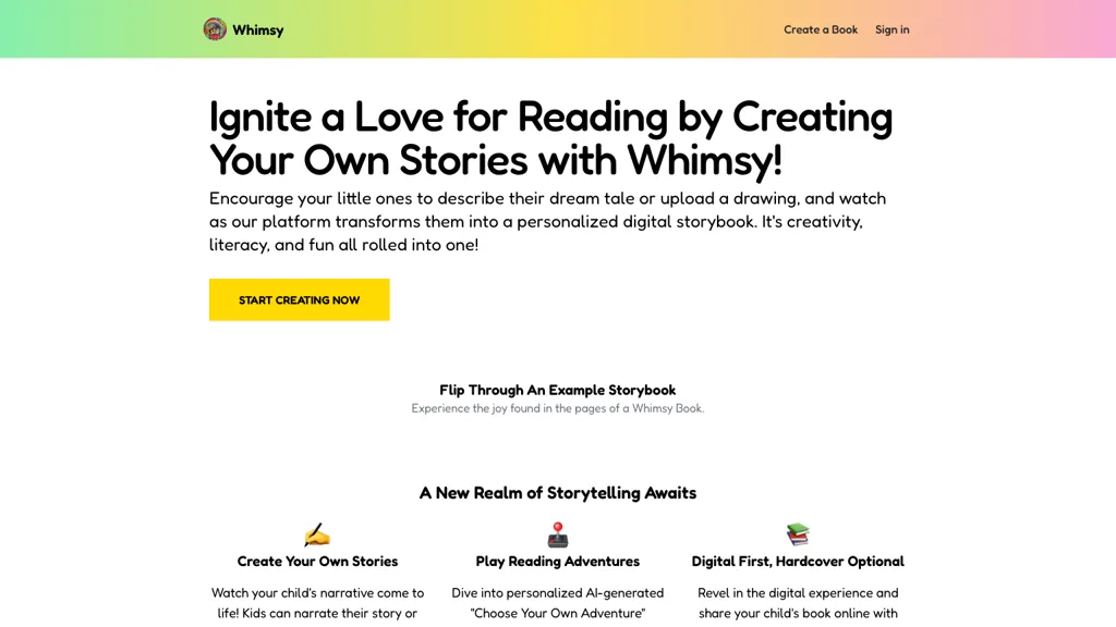 StoryBooks Top AI tools