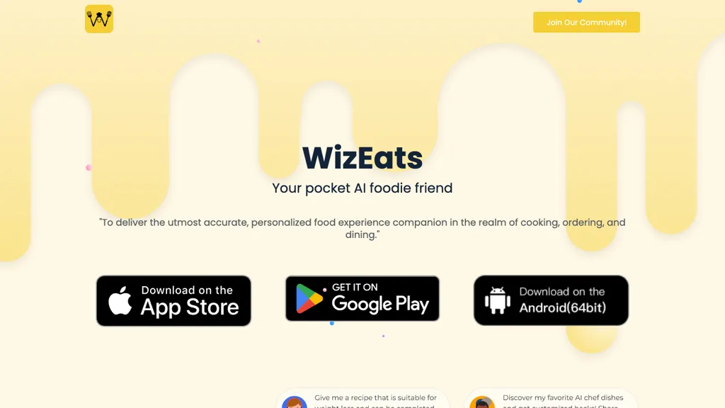 WizEats Top AI tools