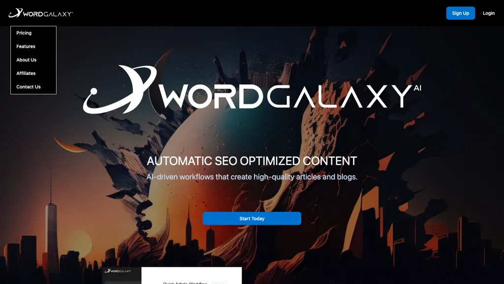 Wordgalaxy Top AI tools