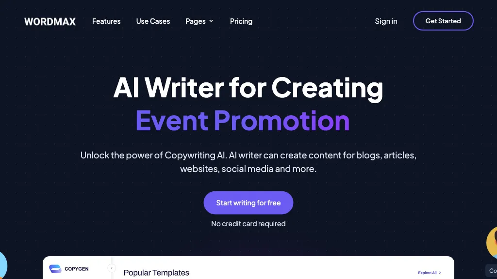 Wordkraft Top AI tools