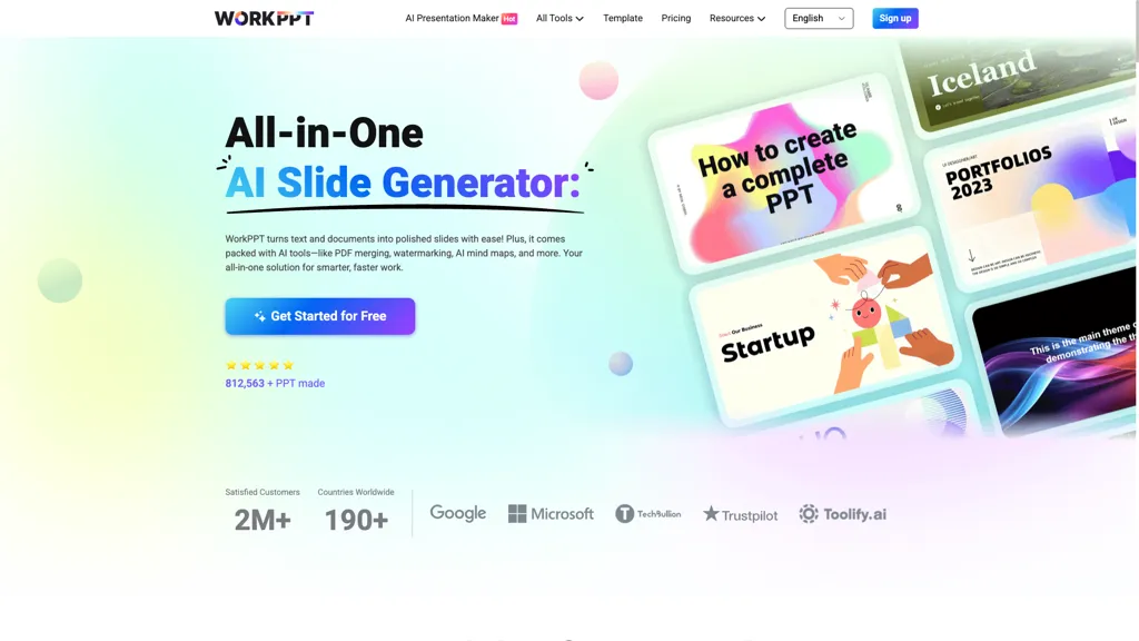 WorkPPT website