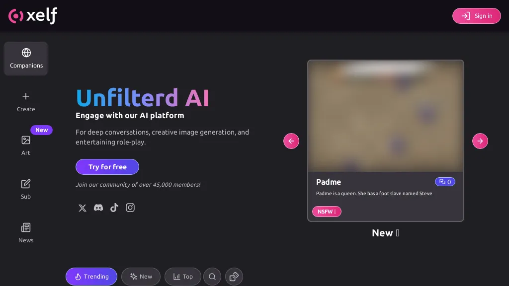 Girlfriendly AI Top AI tools