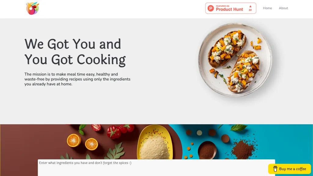 CookMe App - AI Cooking Assistant  Top AI tools
