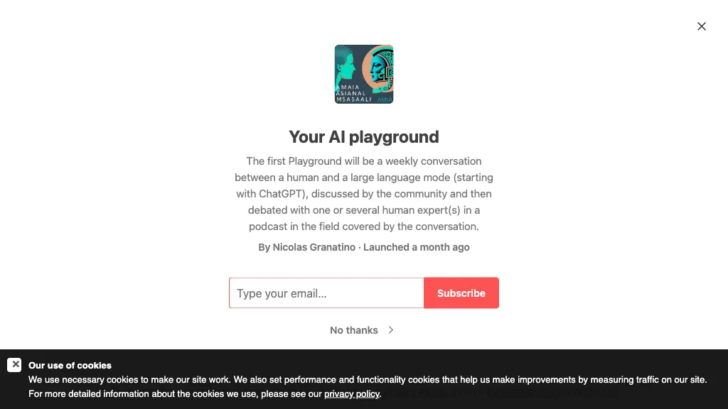 Your AI playground