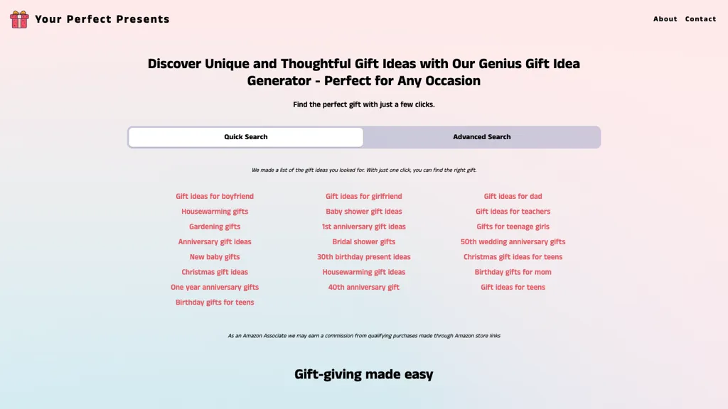 Gift Ideas AI Top AI tools