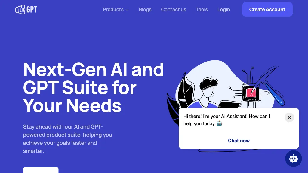 GPTsuite Top AI tools