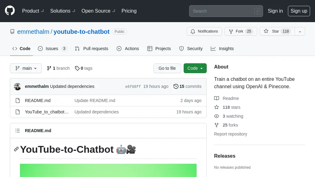 ChatTube AI Top AI tools